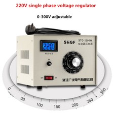 220V Single phase regulator Power voltage transformer Output voltage 0-300V 2KW
