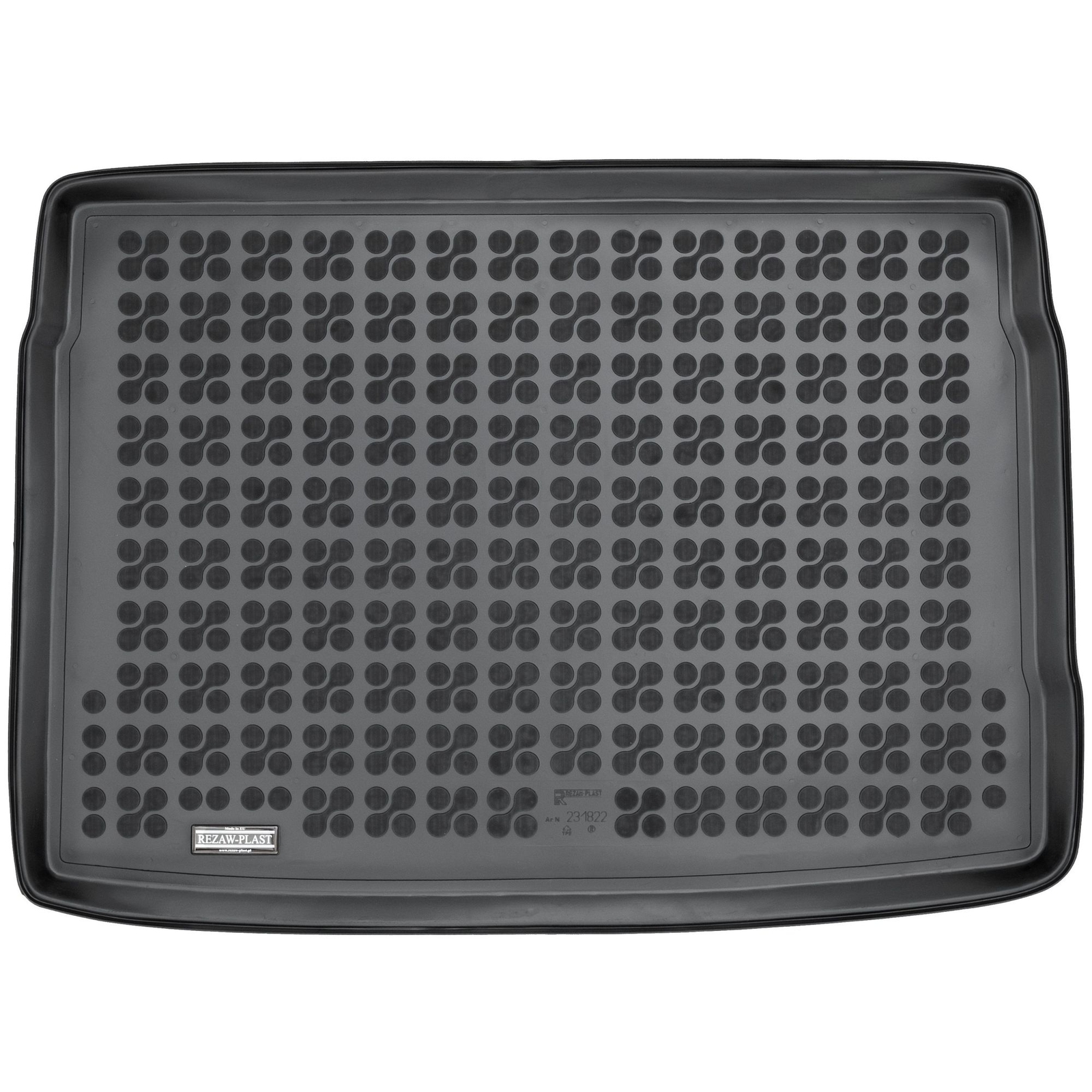 Tapis de coffre Golf 6 caoutchouc TPE bac de protection 2008-2012
