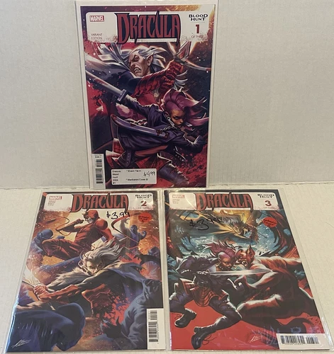Dracula Blood Hunt 1-3 Cover A Set - Never Read - New - Free Shipping