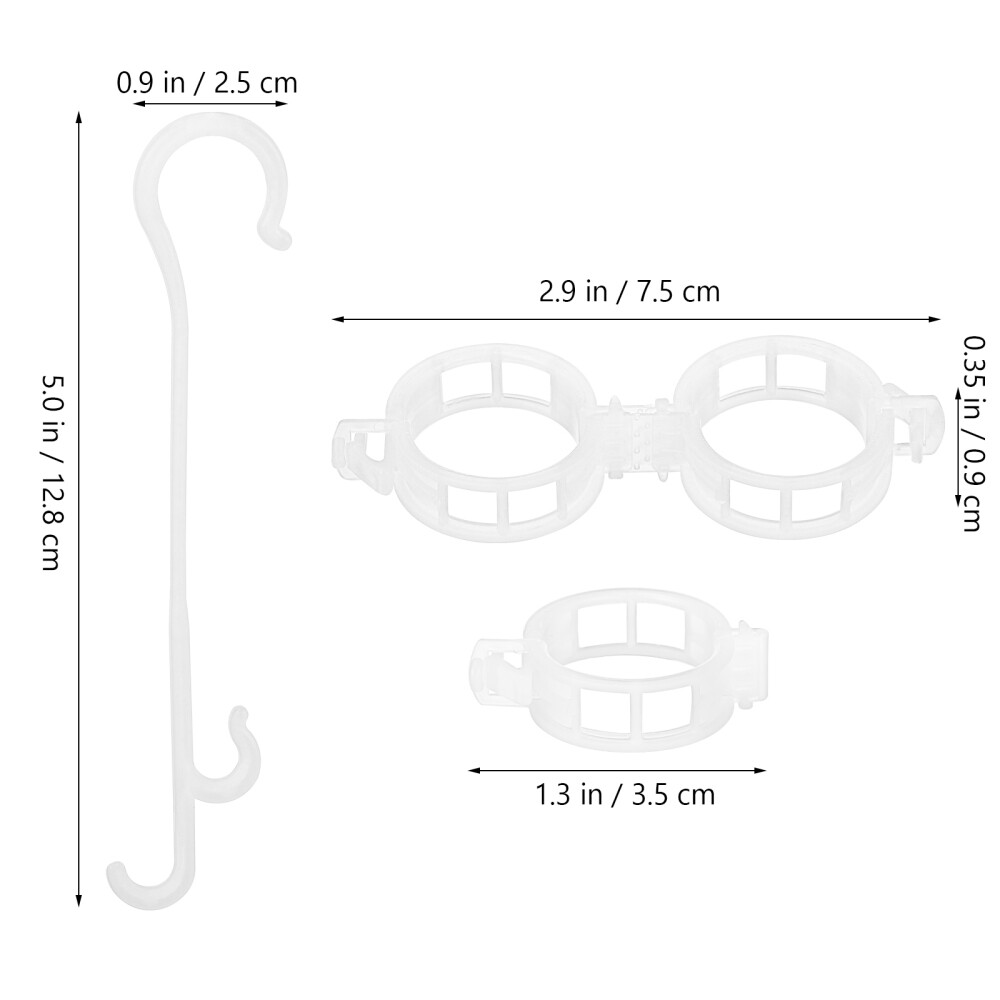200pcs Tomato Support Clips & Hooks Set for Garden Trellis eBay