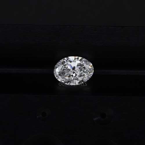 0.61 Carat Oval Cut Lab Grown Diamond Loose For Love/E-VVS1 Clarity Oval Diamond - Picture 5 of 9