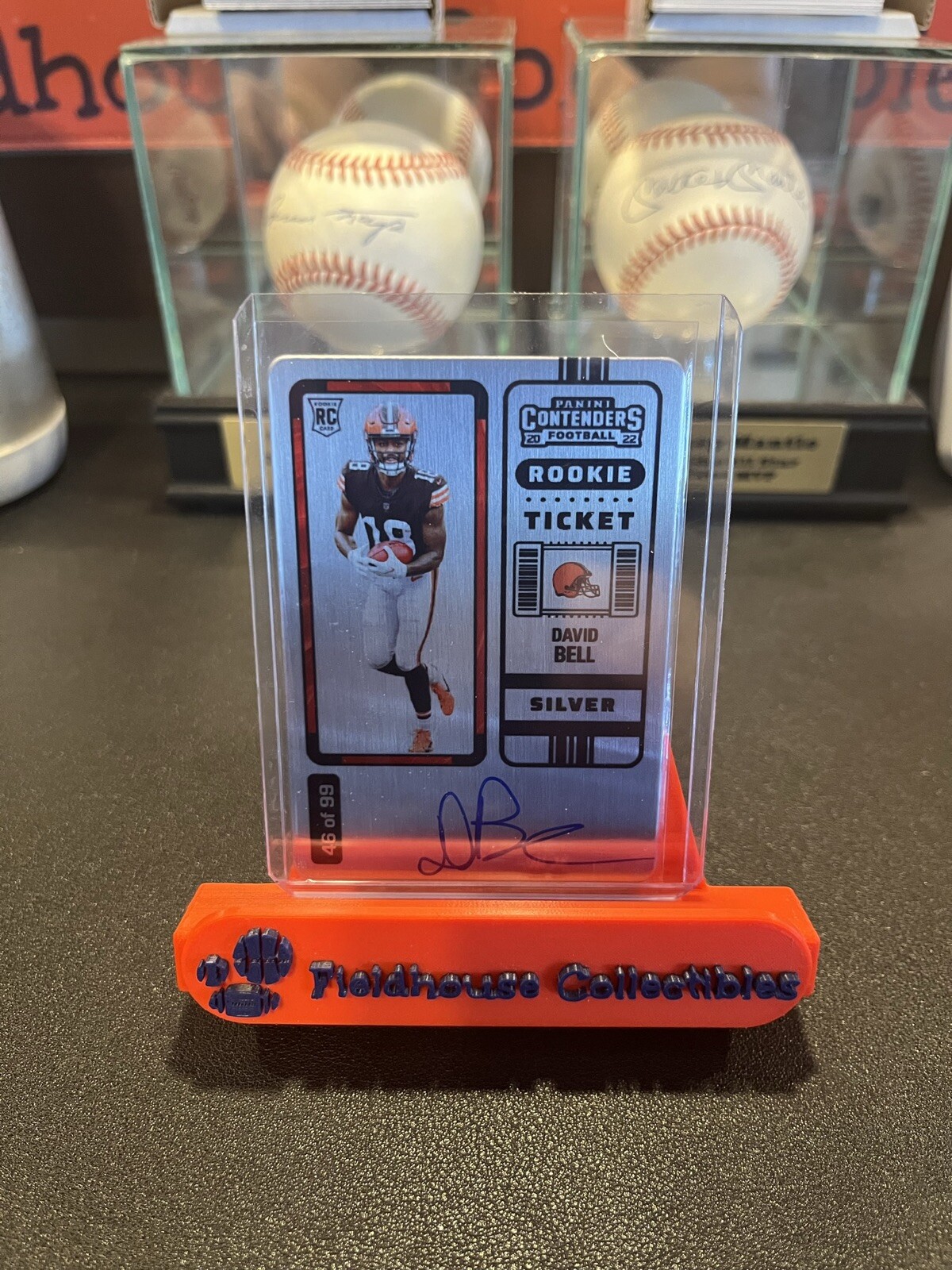 2022 Contenders David Bell Rookie Ticket RPS Silver Ticket /99