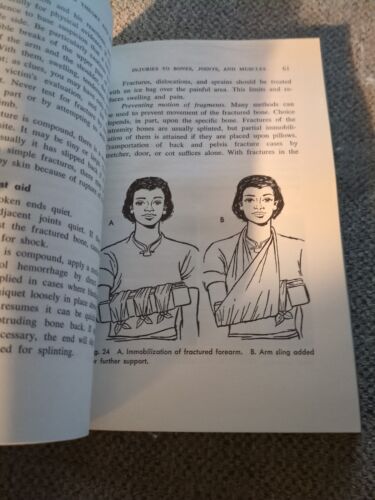 1965 The American National Red Cross Fourth Edition First Aid Book - Picture 3 of 5