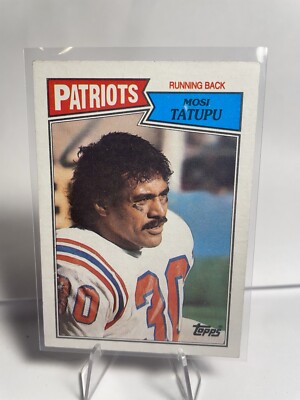 1987 Topps - #100 Mosi Tatupu