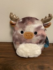 Squishmallows Greggor the Moose Squishmallow 7" NWT