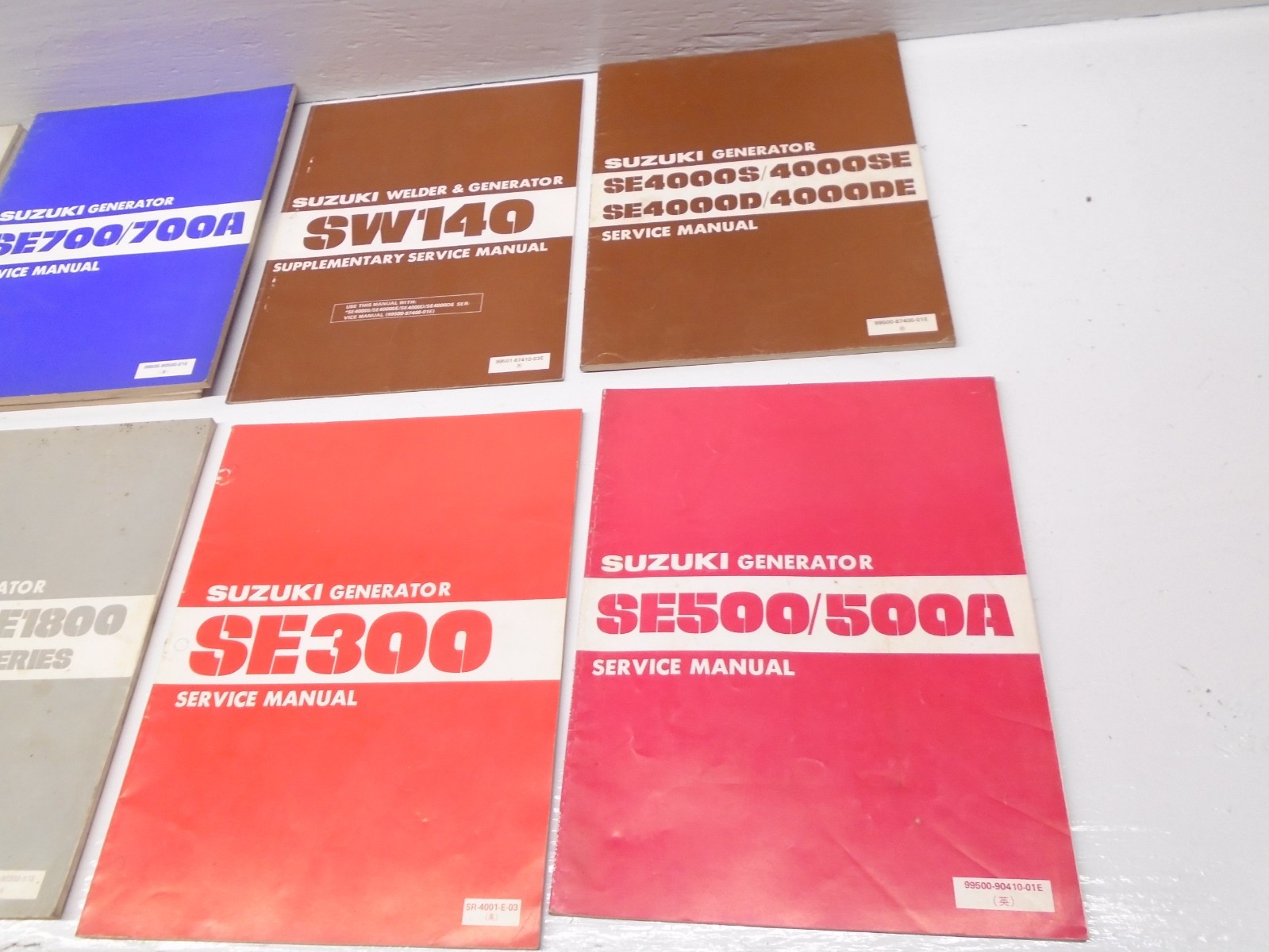 Buy Suzuki Generator SE 1200 SE 1800 SE 2500 Series Service Manual online |  eBay