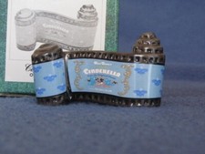 OPENING TITLE BANNER Walt Disney Classics WDCC CINDERELLA WITH BOX COA