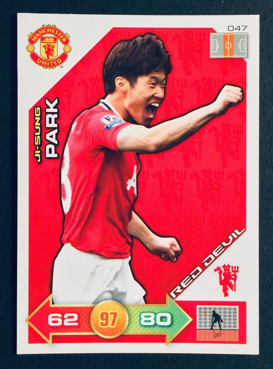 2011-12 Panini Adrenalyn XL Manchester United #47 Ji-Sung Park Red