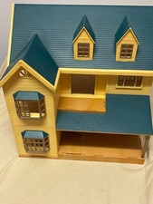 Sylvanian Families Oakwood Manor House On the Hill Green Roof Set - RARE