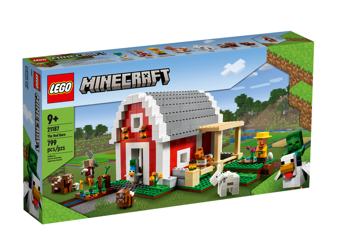 LEGO® Minecraft 21187 Die rote Scheune the red barn