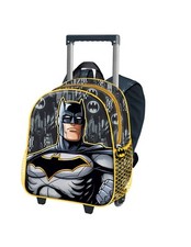 ZAINO TROLLEY GRANDE BATMAN NERO ZAINO BASIC CON TROLLEY BATMAN SKILL SCUOLA