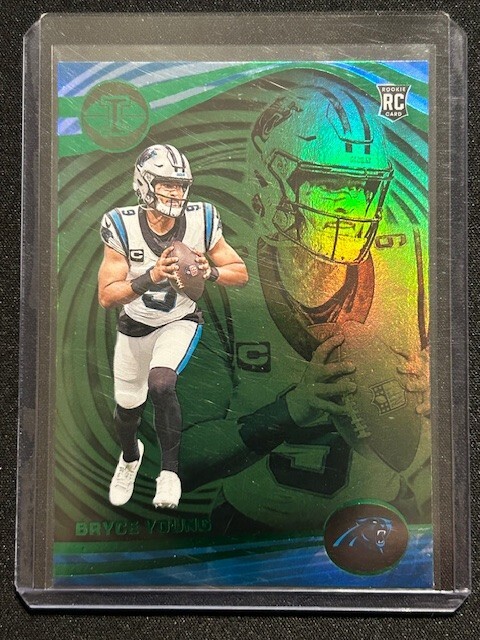 2023 Panini Illusions Football - Emerald #15 Bryce Young (RC) Panthers