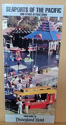 Disneyland Hotel Seaports of the Pacific Souvenir Guide Brochure