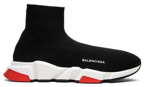 Balenciaga Speed Trainer High Black for sale | eBay