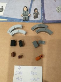 Lego 4753 Harry Potter Sirius Black's Escape 95% w/ 8 Subs, Incl Manual Unglued