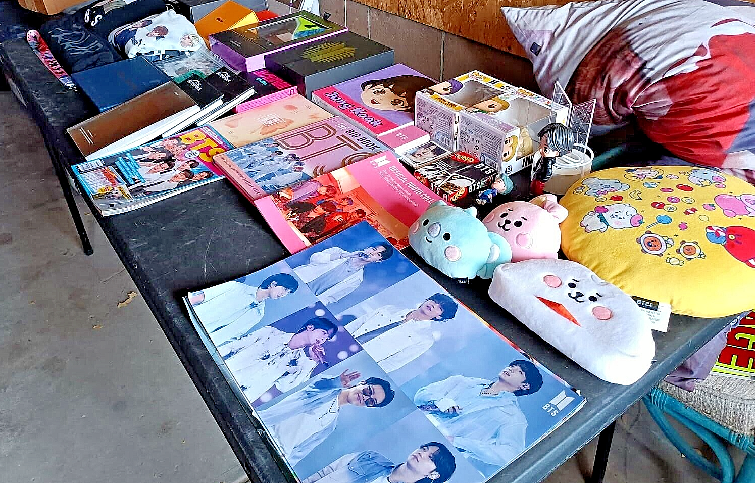 BTS Merch Lot Including Albums Posters and More Check Description