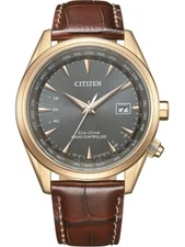 Citizen Sapphire Radio Controlled CB0273-11H World Time Gray Dial Men's Watch