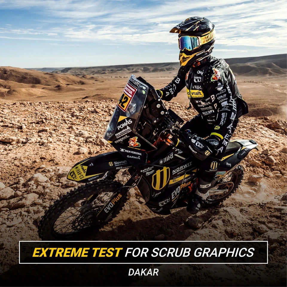 Husaberg 2013 2014 TE FE 125 250 300 450 501 塑料套件 + 原始设备制造商复制品贴花 — 第 4/4 张图片