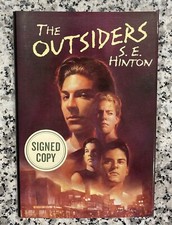 SE S.E. HINTON AUTO SIGNED “THE OUTSIDERS” BOOK with “Stay Gold!” Inscription