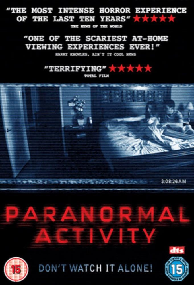 Paranormal Activity DVD (2010) New FREE SHIPPING