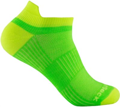 Profi Sportsocke Sneakers Low Tab - lemon, -anti-blasen-system Socken WRIGHTSOCK
