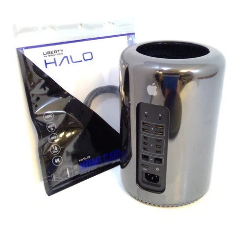 Apple Mac Pro 3.5GHz 6 Core Xeon E5-1650v2 Late 2013 A1481 HDMI 32GB D500 256GB