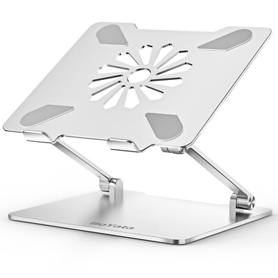 Laptop Stand Adjustable Computer Stand for Desk Ergonomic Aluminum Holder up 14''