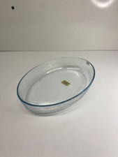 Plat ovale en verre Pyrex made in France spéciale pour le four en bonne état