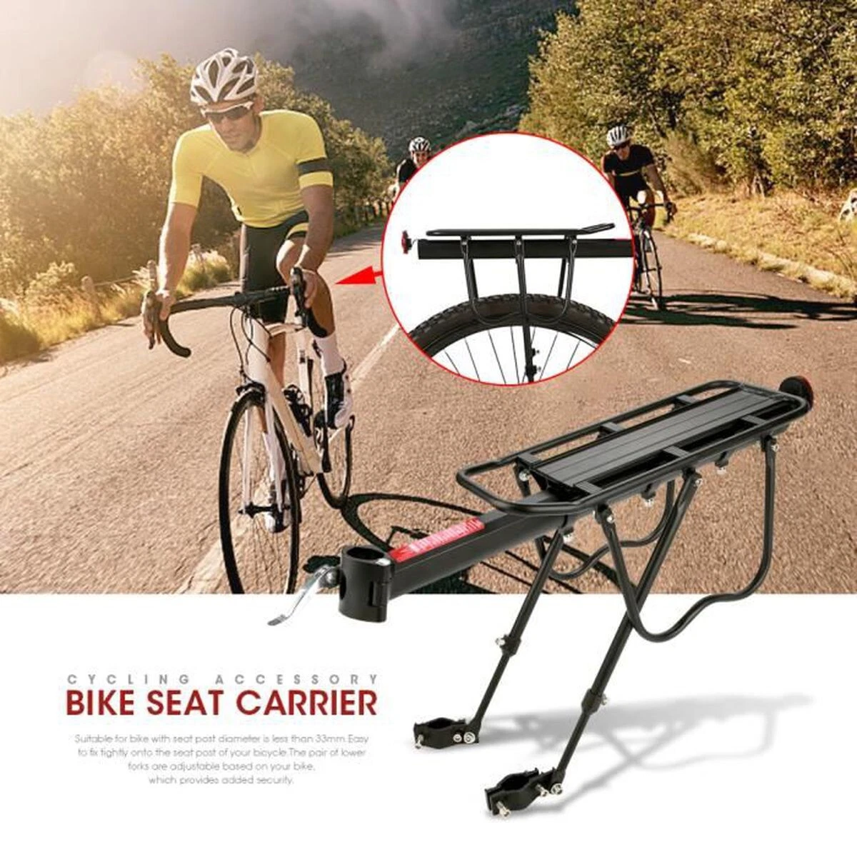 porte bagage de vélo ancien, vélo porteur | UK