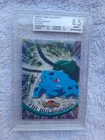 1999 Topps Pokemon Bulbasaur First Print Series 1 Italian Graded Pokemon