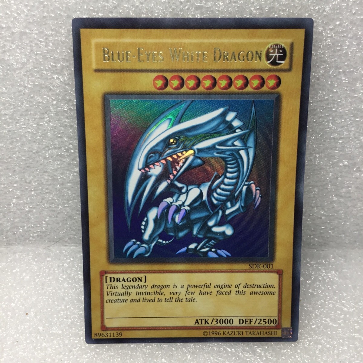 ブルーアイズ・ホワイト・ドラゴン 1st Edition SDK-001 2002 yu-gi-oh sdk-001 blue-eyes white dragon 1st Edition