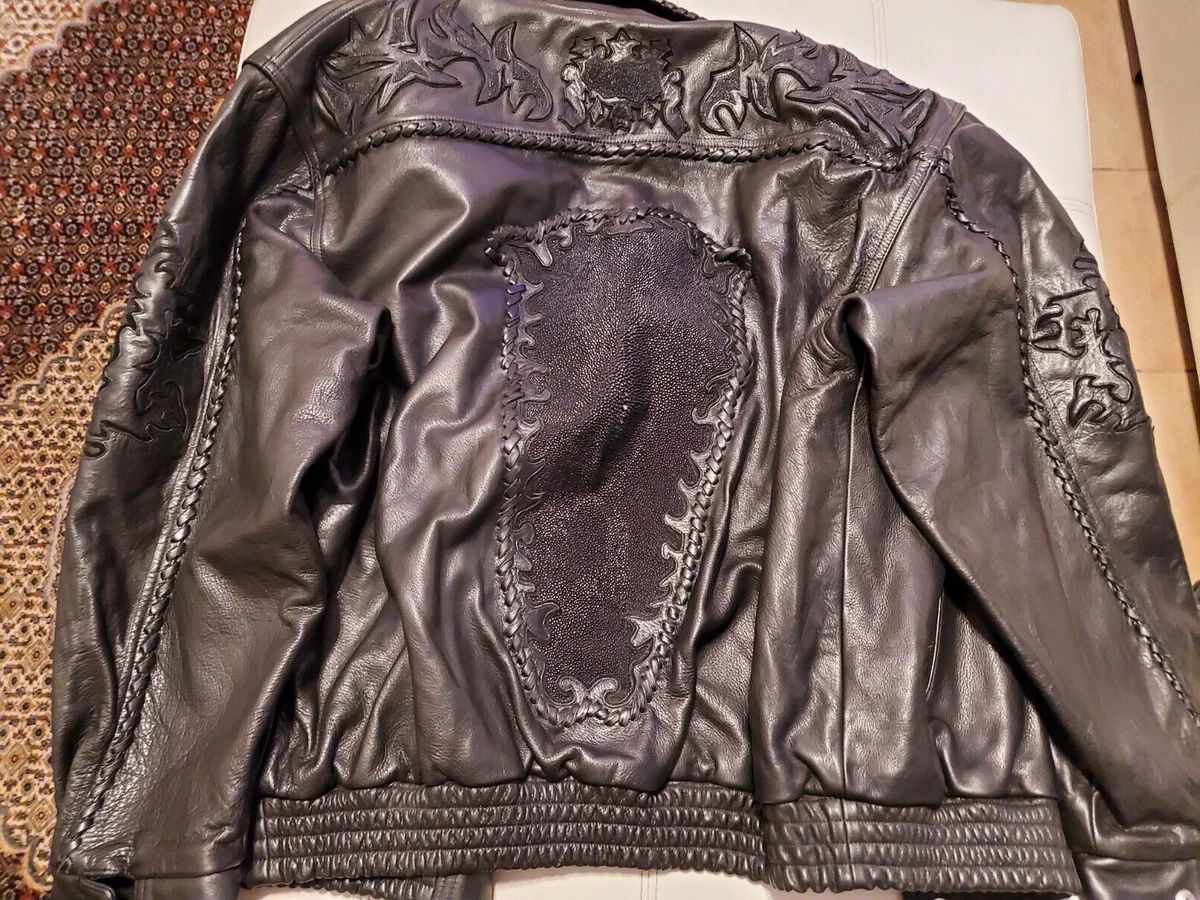 Stingray leather jacket clearance