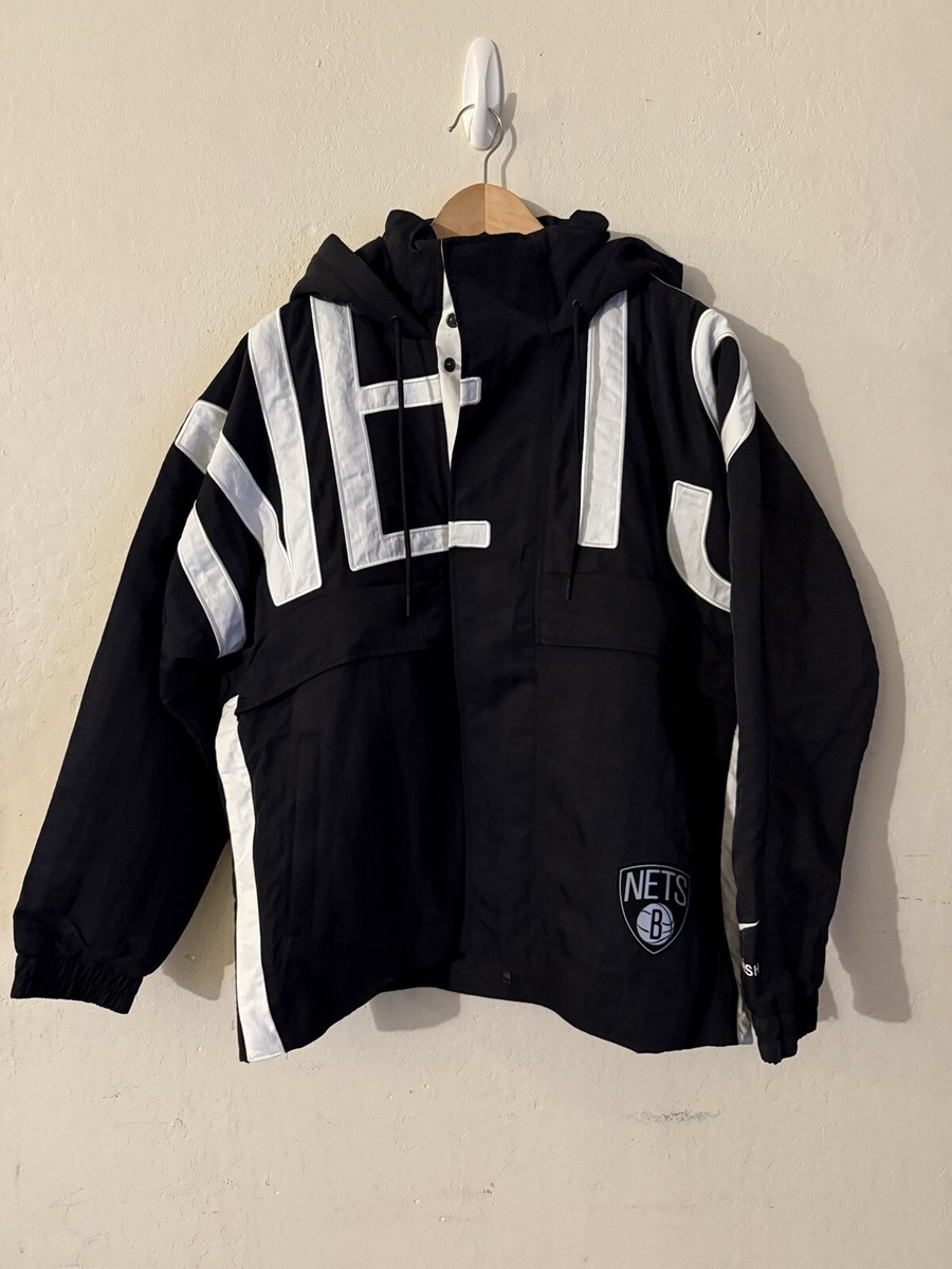 Nike x Ambush NBA Collection Brooklyn Nets Logo Black Jacket Size