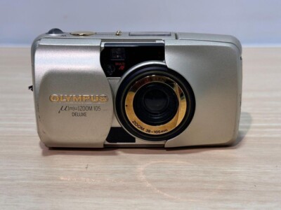 Olympus μ mju Zoom 105 Deluxe 35mm Film Camera From Japan only