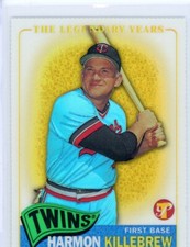 2005 Topps Pristine Diecut Gold Refractor #50 Harmon Killebrew No 50 of 65