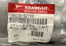New Yanmar Start Switch Component OEM 198226-52100 for SA221/223/324/325/424/441
