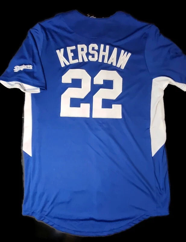 Genuine Merchandise Los Angeles Dodgers Kershaw #22 TX3 Cool Jersey Mens Sz  M-XL