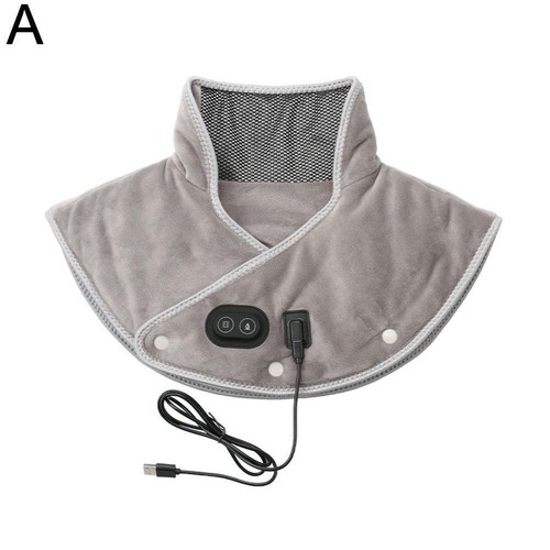 Electric Neck and Shoulder Heat Pad with Vibrating Reliefing Tool Best G1A1KS98 - Picture 21 of 24