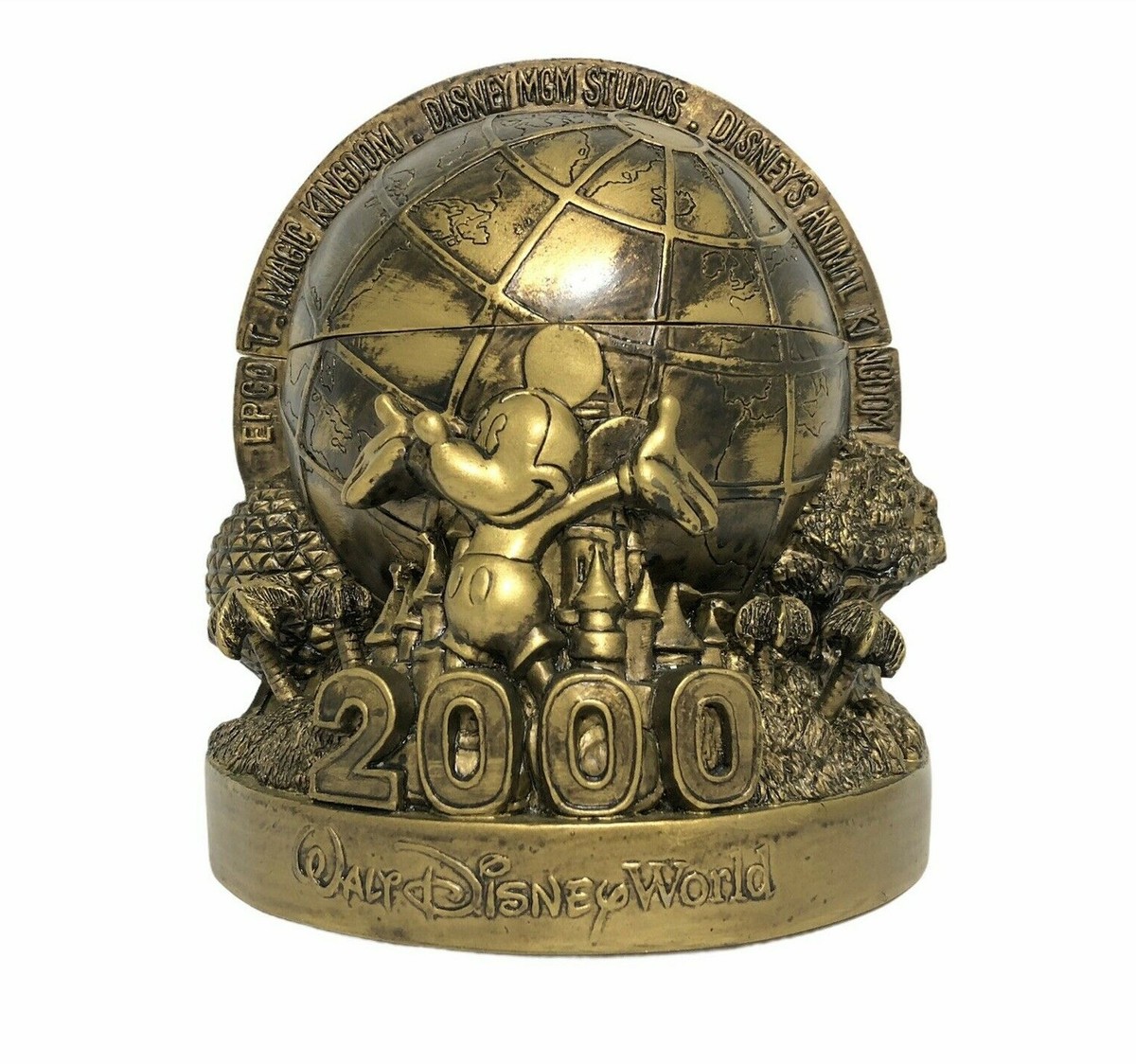 ウォルトディズニーワールド2000 Walt Disney World 2000 Millennium EMPTY Globe Watch Case