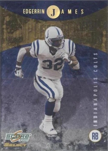 2001 Score Select Edgerrin James #CP-1