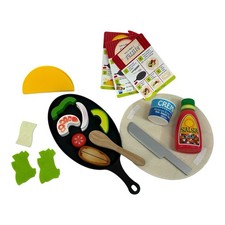 Melissa  Doug Tacos Burritos Fajitas Play Food Set Mexican Restaurant