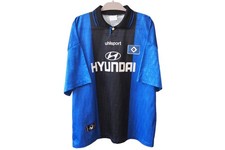 Vintage Hamburger SV Uhlsport 1997/98 Jersey T-Shirt Hamburg Football XL 90s