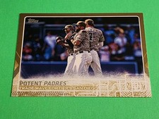 2015 Topps Update Series - Justin Upton, Matt Kemp, Wil Myers #US39 Gold /2015