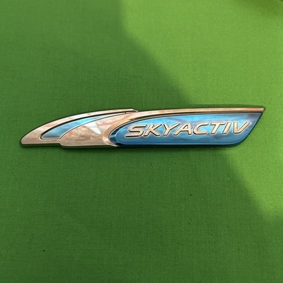 Mazda SKYACTIV Rear Emblem Badge OEM BFD1-51-771 E6 Mazda3 Trunk Logo