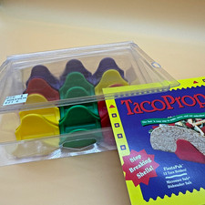 TacoProper Hard Shell Taco Holder Stop Breaking Shells Multicolor Made in USA