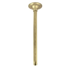 Kingston Brass K210A2 Trimscape 10-Inch Raindrop Shower Arm, L, Polished Brass