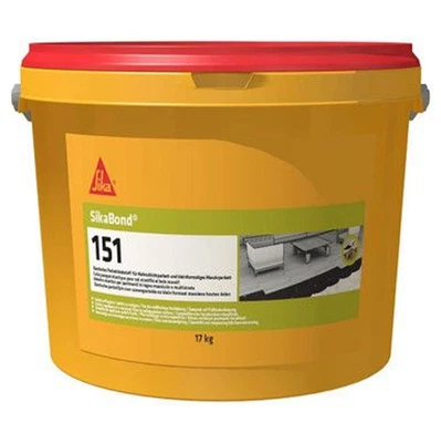 SikaBond-151A Colle Pour Parquet Brun 17Kg - Photo 1/4