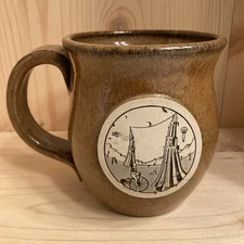 Older Sunset Hill (Phone Number On Bottom No www) Mug Stoneware Made In USA