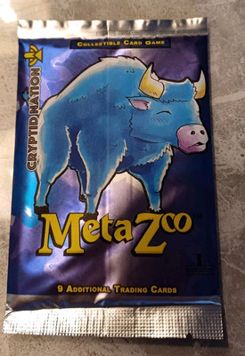 Metazoo Booster Pack Kickstarter! Selten. Babe der blaue Ochse Kunst - versiegelte Packung