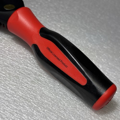 Snap On Tools Hair Brush Soft Grip handle inspired red/black NEW!!!!! - Picture 9 of 9